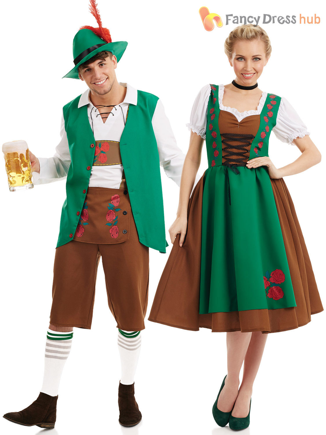 F1791 Mens Traditional Bavarian Fancy Dress Costume